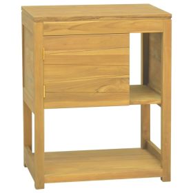 Bathroom Cabinet 23.6"x15.7"x29.5" Solid Wood Teak